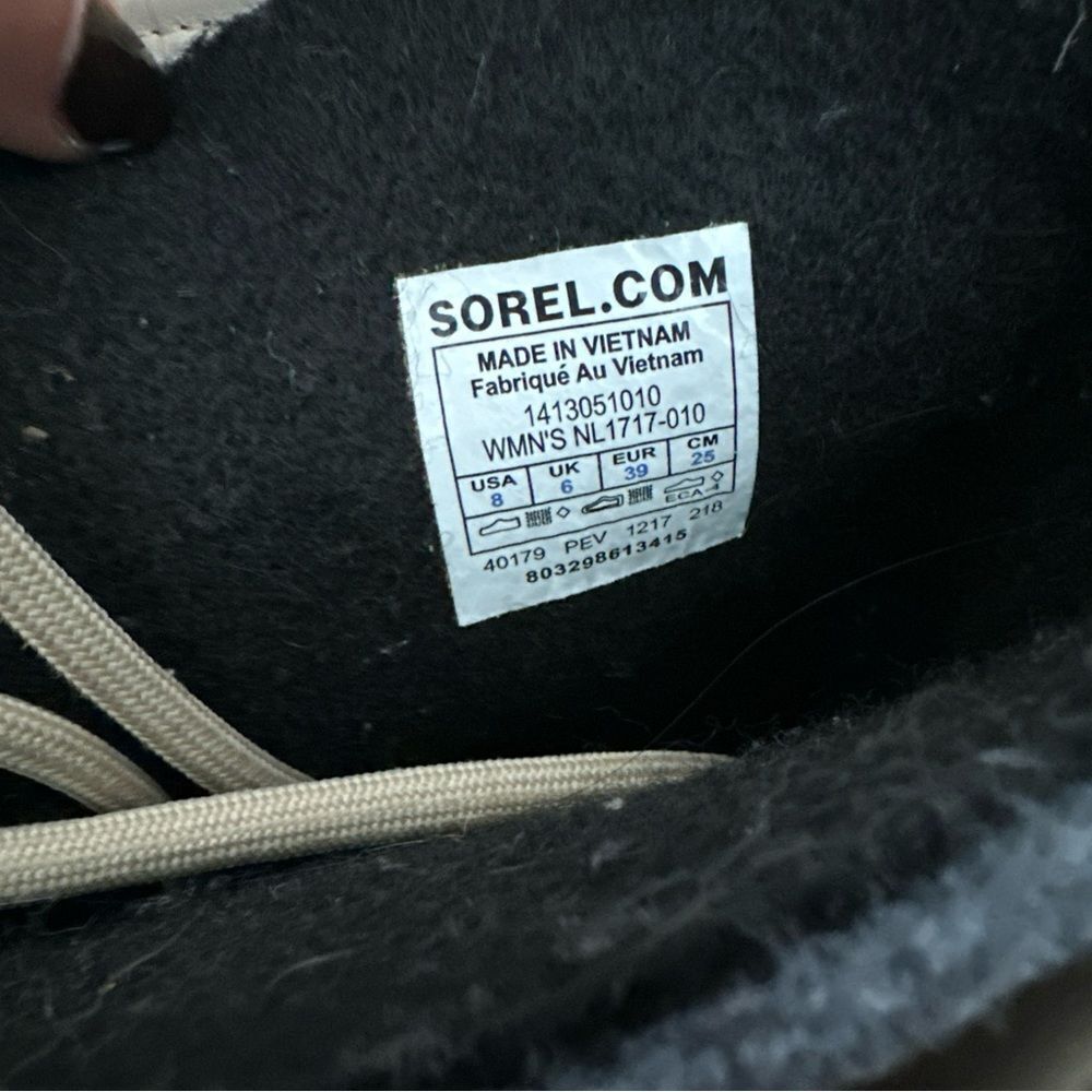 SOREL PREMIUM 1964 CVS SHELL BOOT Size 8 Waterproof - Picture 5 of 12